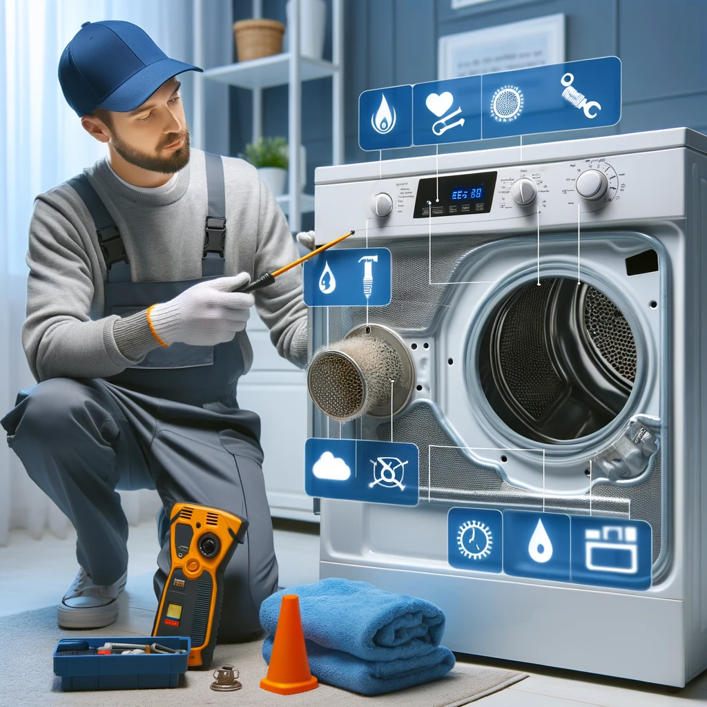 Instalación de secadora